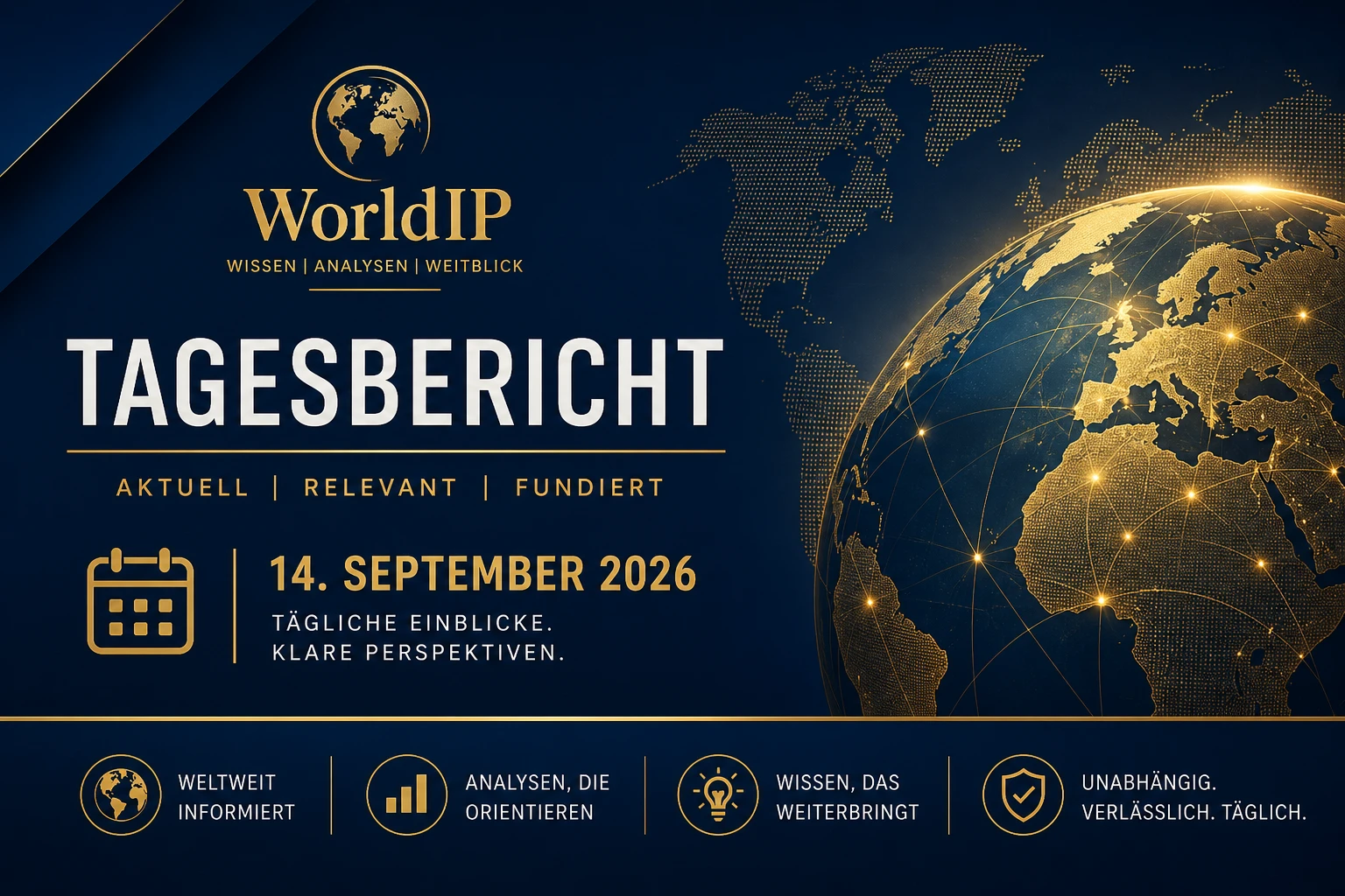 Titelbild WorldIP Tagesbericht